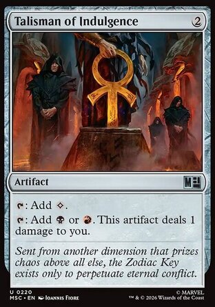 【ENG】《不羈飾符/Talisman of Indulgence》[漫威超級英雄指揮官]