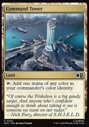 【ENG】《指揮塔/Command Tower》[漫威超級英雄指揮官]