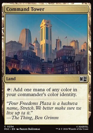 【ENG】《指揮塔/Command Tower》[漫威超級英雄指揮官]