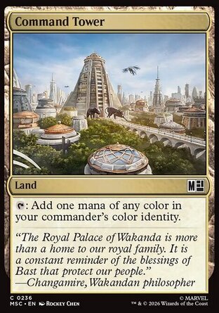 【ENG】《指揮塔/Command Tower》[漫威超級英雄指揮官]