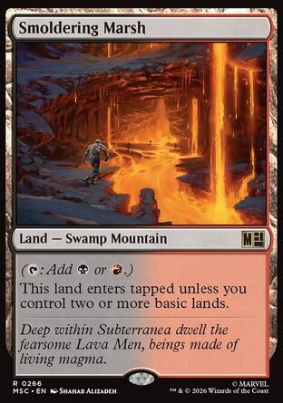 【ENG】《悶燃沼地/Smoldering Marsh》[漫威超級英雄指揮官]
