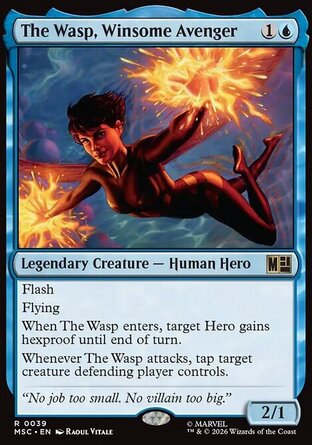 【ENG】《魅力復仇者黃蜂女/The Wasp, Winsome Avenger》[漫威超級英雄指揮官]