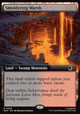 【ENG】《悶燃沼地/Smoldering Marsh》[漫威超級英雄指揮官]
