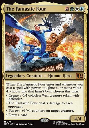 【ENG】 ☆Foil☆ 《驚奇4超人/The Fantastic Four》[漫威超級英雄指揮官]