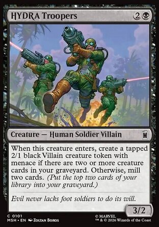 【ENG】《九頭蛇步兵/HYDRA Troopers》[漫威超級英雄]