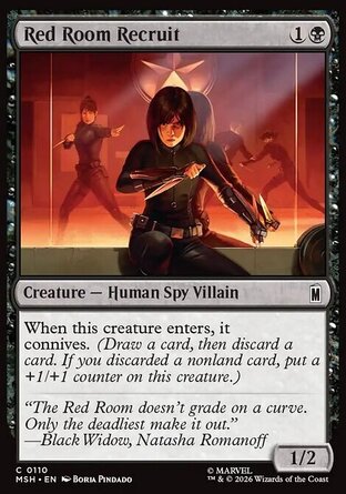 【ENG】《紅房新兵/Red Room Recruit》[漫威超級英雄]
