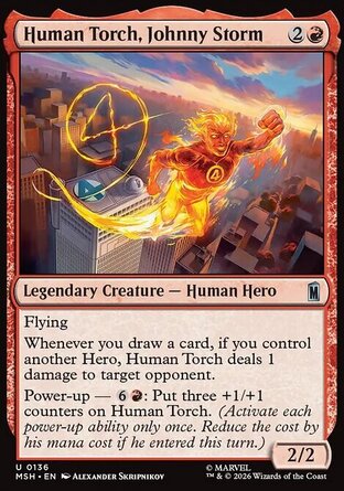 【ENG】《霹靂火強尼‧史東/Human Torch, Johnny Storm》[漫威超級英雄]