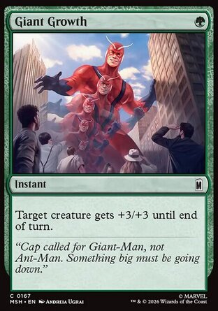 【ENG】《變巨術/Giant Growth》[漫威超級英雄]