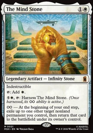 【ENG】 ☆Foil☆ 《心靈寶石/The Mind Stone》[漫威超級英雄]