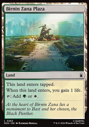 【ENG】《伯寧‧札納廣場/Birnin Zana Plaza》[漫威超級英雄]