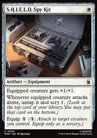 【ENG】《神盾局諜報用具/S.H.I.E.L.D. Spy Kit》[漫威超級英雄]