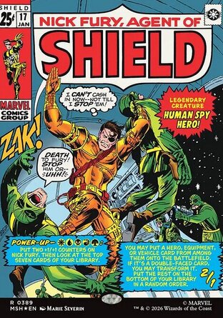 【ENG】 ☆Foil☆ 《神盾局特工尼克‧福瑞/Nick Fury, Agent of S.H.I.E.L.D.》[漫威超級英雄]