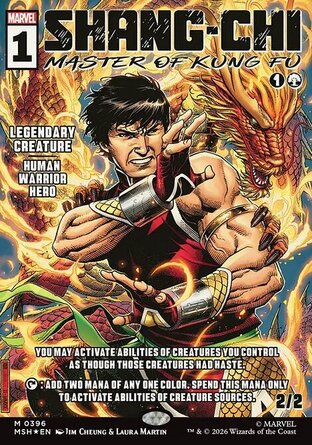 【ENG】 ☆Foil☆ 《功夫大師尚氣/Shang-Chi, Master of Kung Fu》[漫威超級英雄]