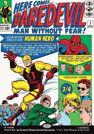 【ENG】 ☆Foil☆ 《無懼俠客夜魔俠/Daredevil, Man Without Fear》[漫威超級英雄]