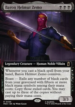 【ENG】《赫穆‧齊莫男爵/Baron Helmut Zemo》[漫威超級英雄]