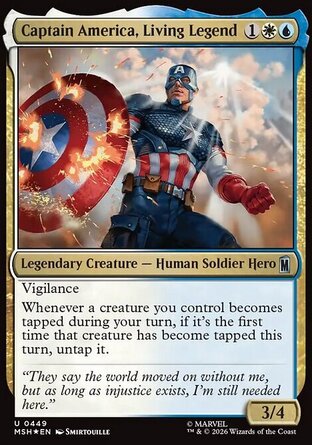 【ENG】《鮮活傳奇美國隊長/Captain America, Living Legend》[漫威超級英雄]