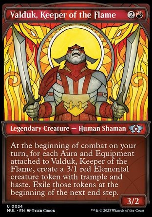 【ENG】《源火守衛瓦杜克/Valduk, Keeper of the Flame》[多重宇宙傳奇]