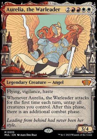 【JPN】《戰領歐瑞梨/Aurelia, the Warleader》[多重宇宙傳奇]