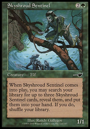 【ENG】《天帷哨兵/Skyshroud Sentinel》[宿敵]