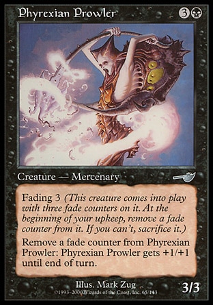 【JPN】《非瑞克西亞遊掠者/Phyrexian Prowler》[宿敵]
