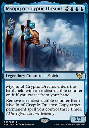 【JPN】《詭夢明神/Myojin of Cryptic Dreams》[霓朝紀指揮官]