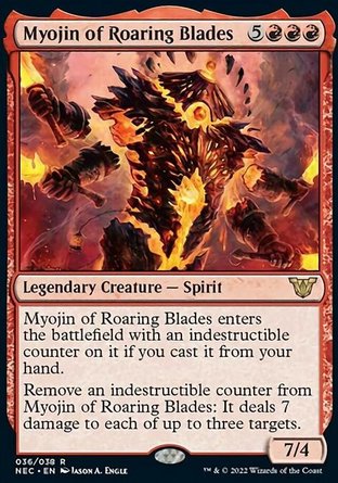 【JPN】《咆刃明神/Myojin of Roaring Blades》[霓朝紀指揮官]