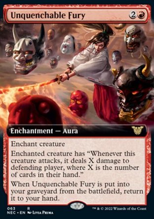 【JPN】《難熄暴怒/Unquenchable Fury》[霓朝紀指揮官]