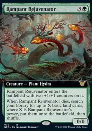【JPN】《叢生復碧獸/Rampant Rejuvenator》[霓朝紀指揮官]