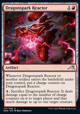 【JPN】《龍火反應爐/Dragonspark Reactor》[神河霓朝紀]