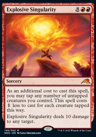 【JPN】《火爆奇點/Explosive Singularity》[神河霓朝紀]