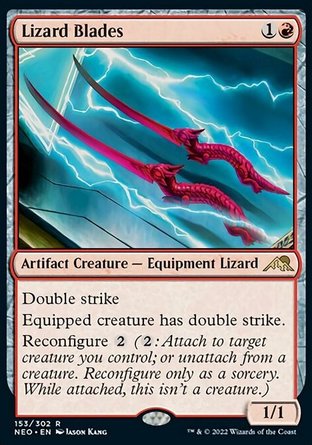【JPN】《蜥蜴雙刀/Lizard Blades》[神河霓朝紀]