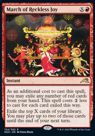 【JPN】《狂樂行進/March of Reckless Joy》[神河霓朝紀]