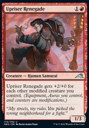 【ENG】《起事變節者/Upriser Renegade》[神河霓朝紀]