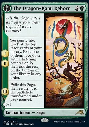 【JPN】 ☆Foil☆ 《龍神重生錄/The Dragon-Kami Reborn》[神河霓朝紀]