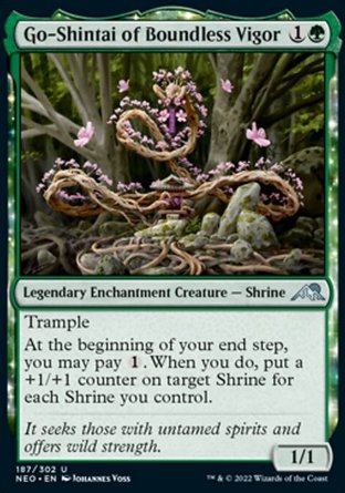 【JPN】《蓬勃御神體/Go-Shintai of Boundless Vigor》[神河霓朝紀]