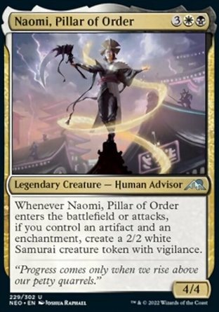 【JPN】《秩序柱礎直美/Naomi, Pillar of Order》[神河霓朝紀]