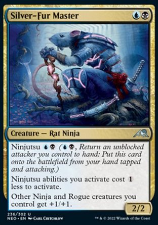【JPN】《銀毛師父/Silver-Fur Master》[神河霓朝紀]