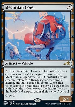【JPN】《機體泰坦核心/Mechtitan Core》[神河霓朝紀]