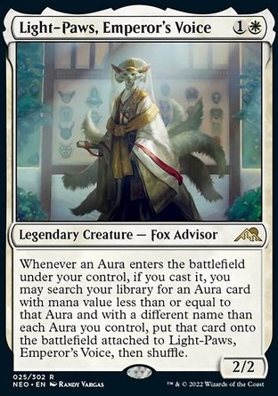 【JPN】《帝皇玉音輕腳/Light-Paws, Emperor's Voice》[神河霓朝紀]