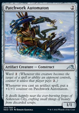 【JPN】《修補機械獸/Patchwork Automaton》[神河霓朝紀]