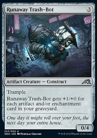 【JPN】《落跑清淤械/Runaway Trash-Bot》[神河霓朝紀]