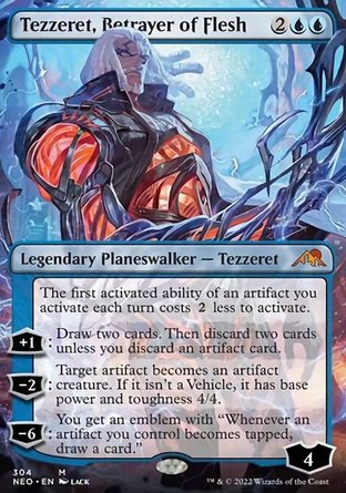 【JPN】《叛生逆徒泰茲瑞/Tezzeret, Betrayer of Flesh》[神河霓朝紀]