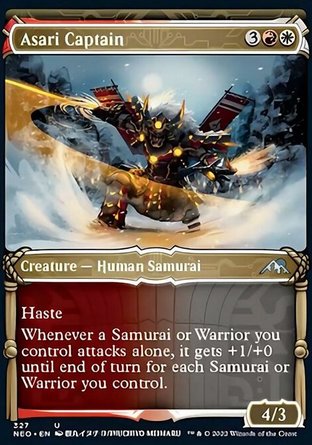 【JPN】《淺利軍隊長/Asari Captain》[神河霓朝紀]