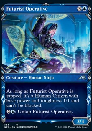 【JPN】《賽博派特務/Futurist Operative》[神河霓朝紀]