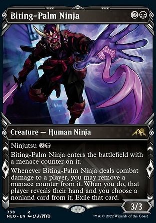 【JPN】《嚙掌忍者/Biting-Palm Ninja》[神河霓朝紀]