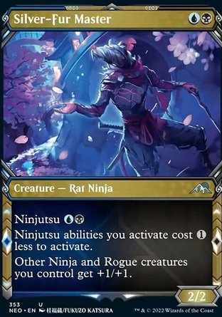 【JPN】《銀毛師父/Silver-Fur Master》[神河霓朝紀]