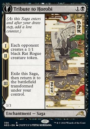 【JPN】 ☆Foil☆ 《崩老卑祭獻考/Tribute to Horobi》[神河霓朝紀]