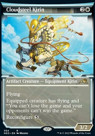 【JPN】《雲鋼麒麟/Cloudsteel Kirin》[神河霓朝紀]