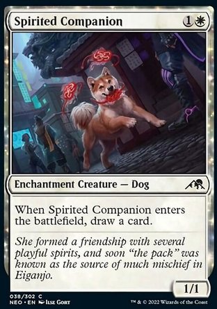 【JPN】《靈念伴侶/Spirited Companion》[神河霓朝紀]