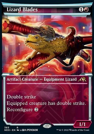 【JPN】《蜥蜴雙刀/Lizard Blades》[神河霓朝紀]